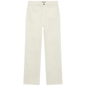 Mint Velvet Neutral Wash Straight Jeans